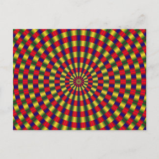 Carte postale Illusion optique 1