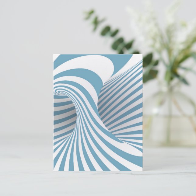 Carte Postale Illusion optique 3 (Debout devant)