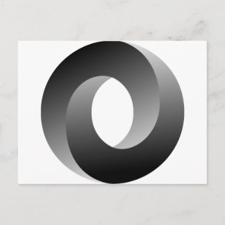 Carte Postale Illusion optique circulaire impossible