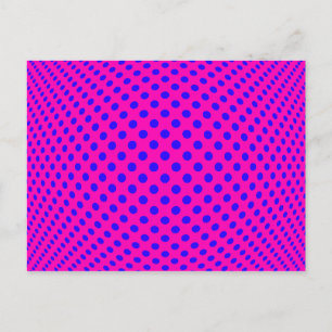 Carte Postale Illusion optique de point