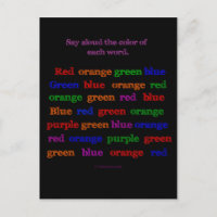 Illusion Word couleur