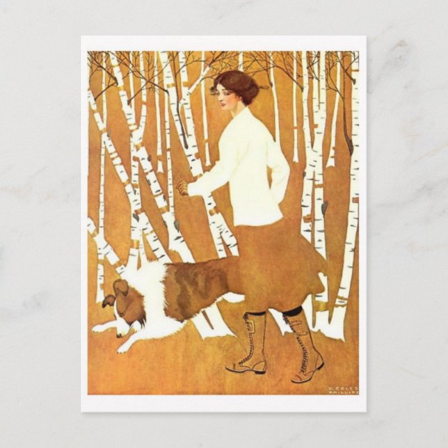 Carte postale Illustration classique (Devant)