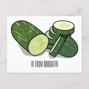 Carte Postale Illustration de combre