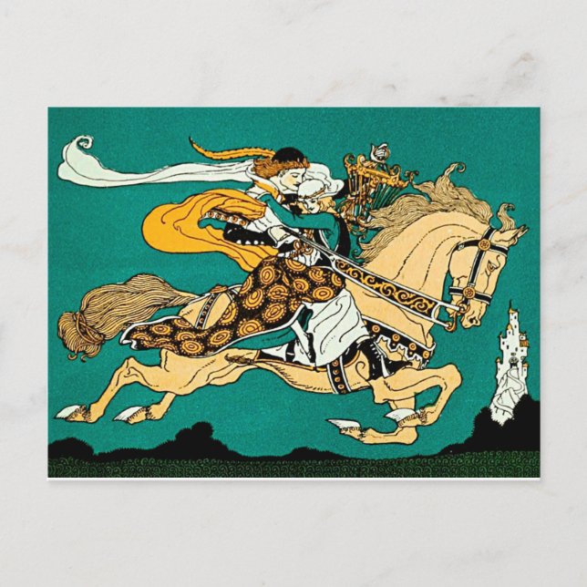 Carte Postale Illustration de Fairytale (Devant)