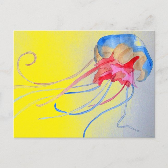 Carte Postale Illustration de l'art original de la créature mari (Devant)
