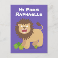 Illustration de l'effervescence du lion mignon