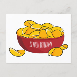 Carte Postale Illustration d'une puce de pomme de terre