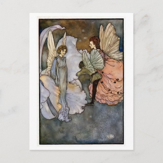 Carte Postale Illustration "Edmund Dulac" (Devant)