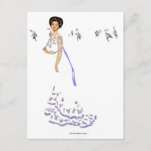 Carte Postale Illustration « Fadeaway Girl » de Coles Phillips «