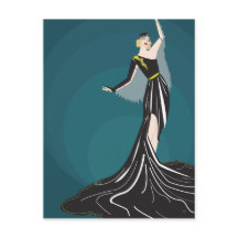 Illustration modèle des années 1920