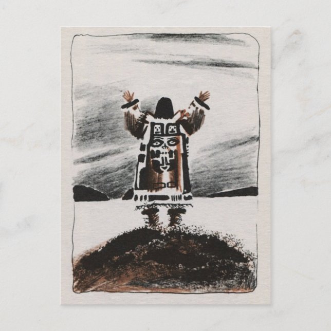 Carte postale Illustration vintage (Devant)