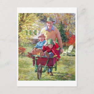 Carte postale Illustration vintage