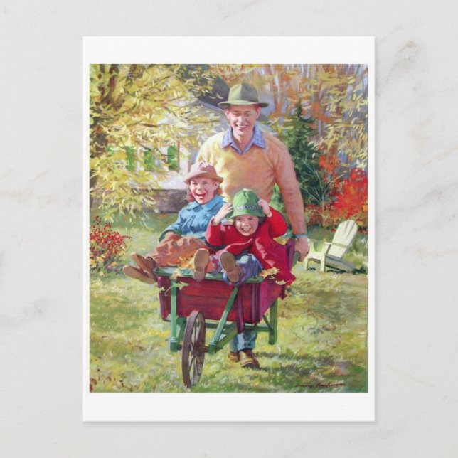 Carte postale Illustration vintage (Devant)