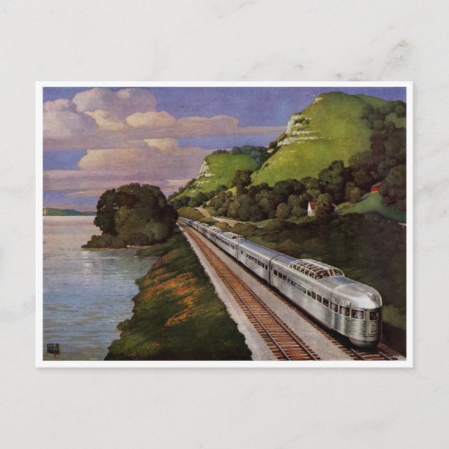 Carte postale Illustration vintage (Devant)