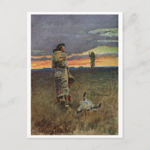 Carte postale Illustration vintage