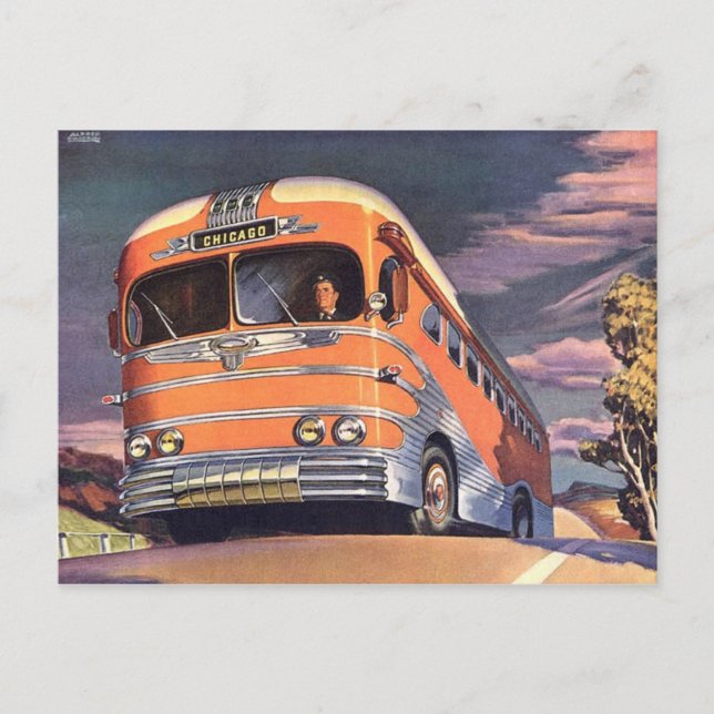 Carte postale Illustration vintage (Devant)