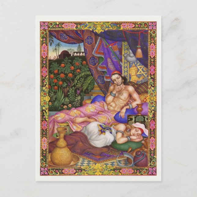 Carte postale Illustration vintage (Devant)