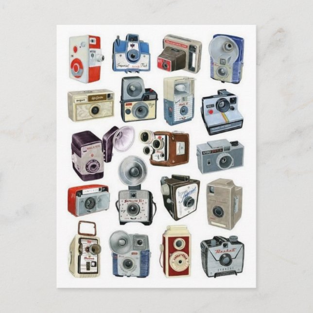 Carte postale Illustration vintage (Devant)