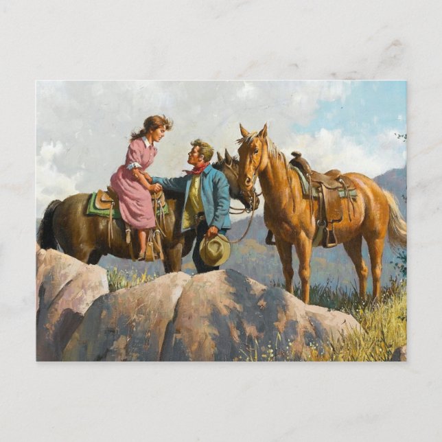 Carte postale Illustration vintage (Devant)