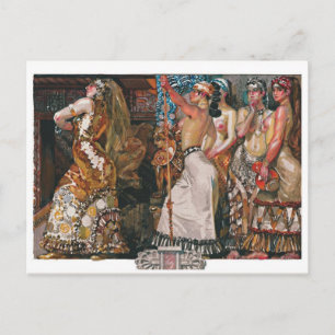 Carte postale Illustration vintage