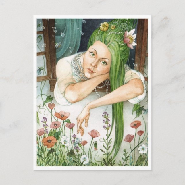 Carte postale Illustration vintage (Devant)