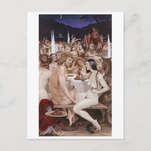 Carte postale Illustration vintage (Devant)