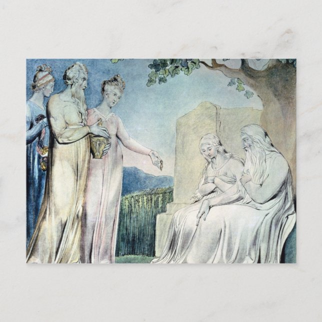 Carte Postale Illustrations du livre de l'emploi (Devant)