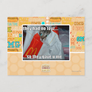 Carte Postale ils n'avaient pas de jouets