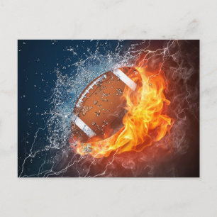 CARTE POSTALE I'M ALL ABOUT FOOTBALL