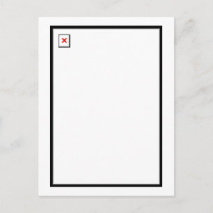 Carte Postale Image cassée