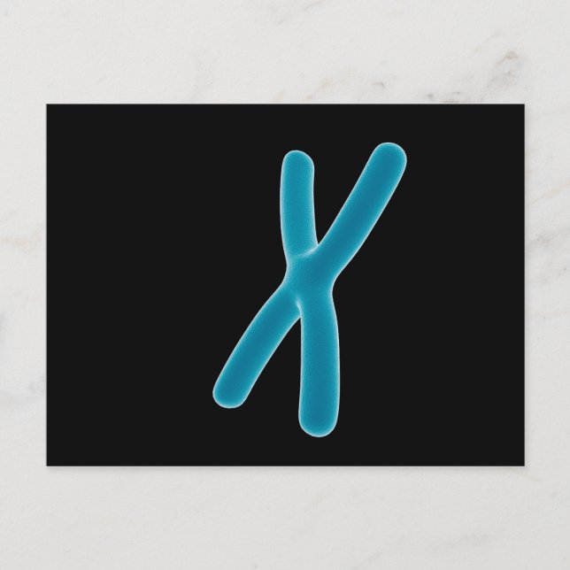 Carte Postale Image Conceptuelle De Chromosome 3 (Devant)