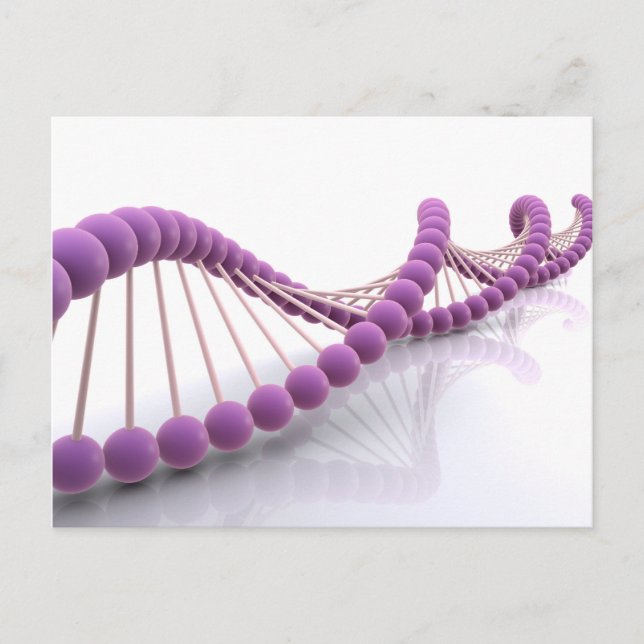 Carte Postale Image Conceptuelle De L'ADN 4 (Devant)