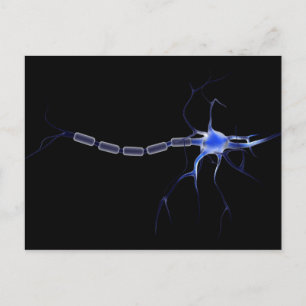 Carte Postale Image Conceptuelle D'Un Neuron 2