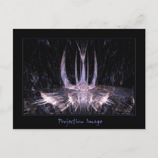 Carte Postale Image de projection