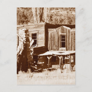 Carte Postale Image de ville fantôme de l'Utah