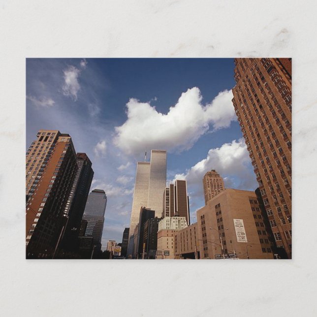 Carte postale Image de WTC Twin Towers NYC (Devant)