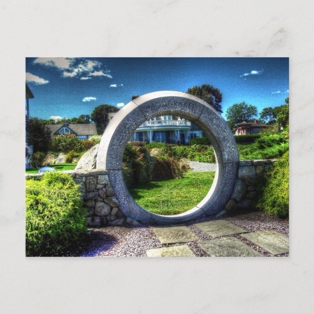 Carte Postale Image du front domestique de Narragansett (Devant)