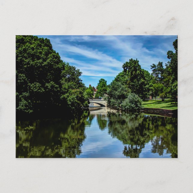 Carte Postale Image du paysage de Turtle Creek à Dallas (Devant)