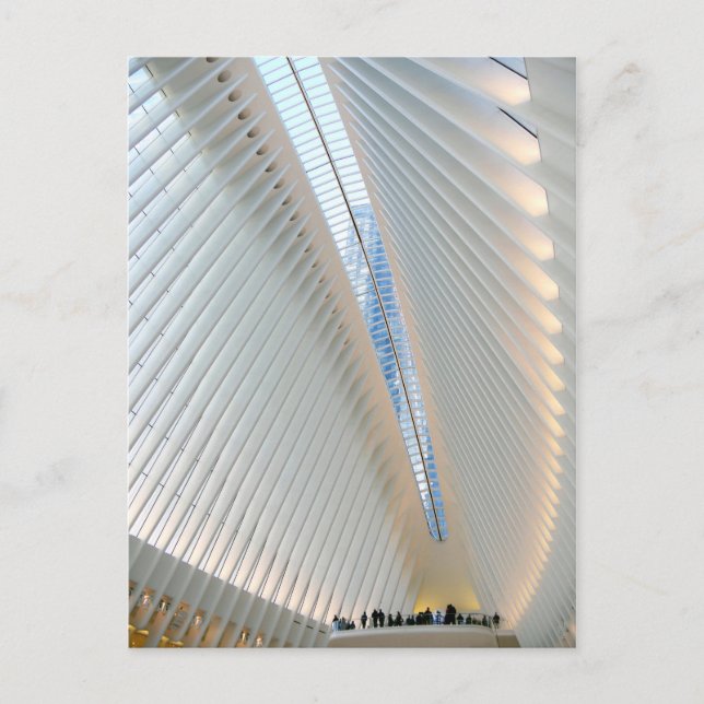 Carte Postale Image époustouflante de l'oculus au WTC (Devant)