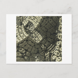 Carte postale image fractale 3D
