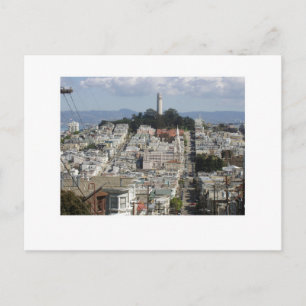 Carte Postale Image Pittoresque tour Coit