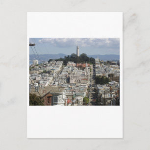 Carte Postale Image Pittoresque tour Coit