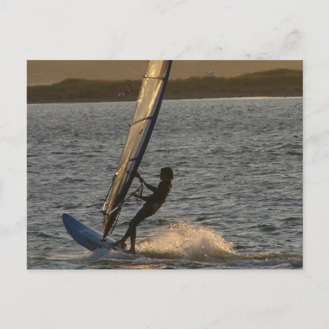 Carte postale Image Windsurfer (Devant)