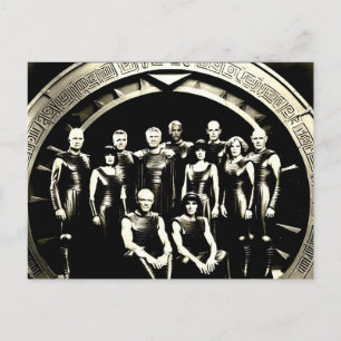 Carte Postale Imaginaire 1920s Photo Thule Society Homeworld SG-