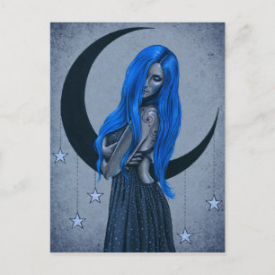 Carte postale Imaginaire céleste Blue Moon