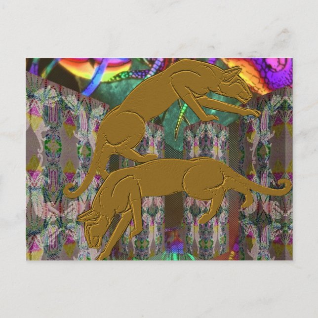 Carte postale Imaginaire cougar (Devant)