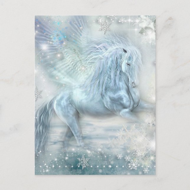 Carte Postale Imaginaire de glace Pegasus (Devant)