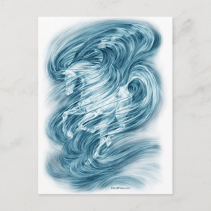 Carte Postale Imaginaire Dream Horse Art