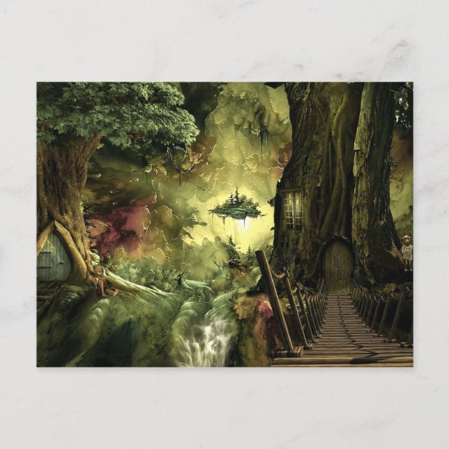 Carte Postale Imaginaire en Amazonie (Devant)