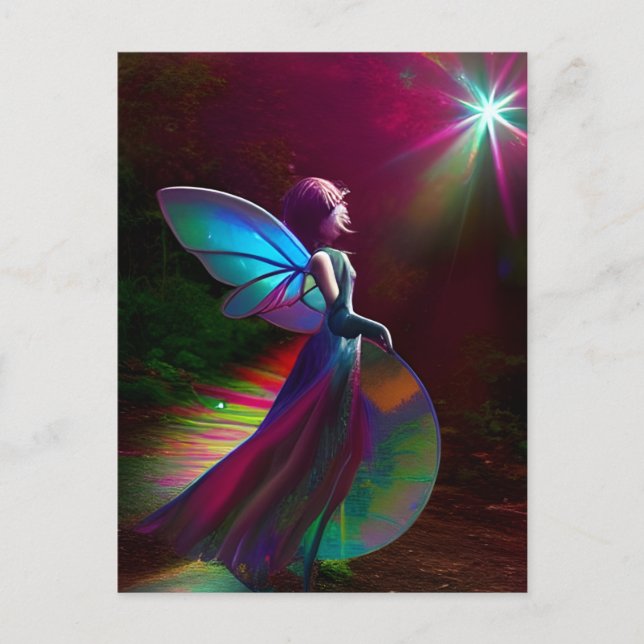 Carte Postale Imaginaire Fairy (Devant)